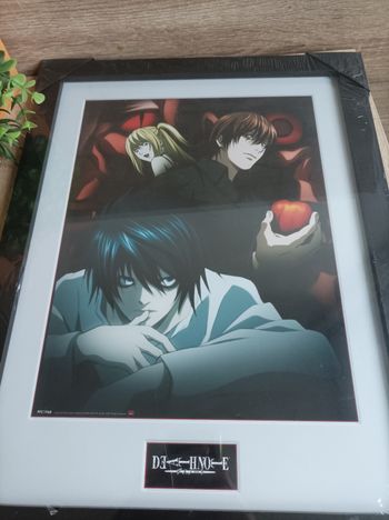 Poster encadré Death Note abysse corp 