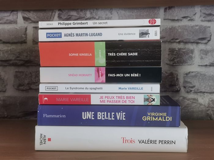 8 romans feel good - Marie Vareille - Valérie Perrin - Virginie Grimaldi - etc... - photo numéro 4