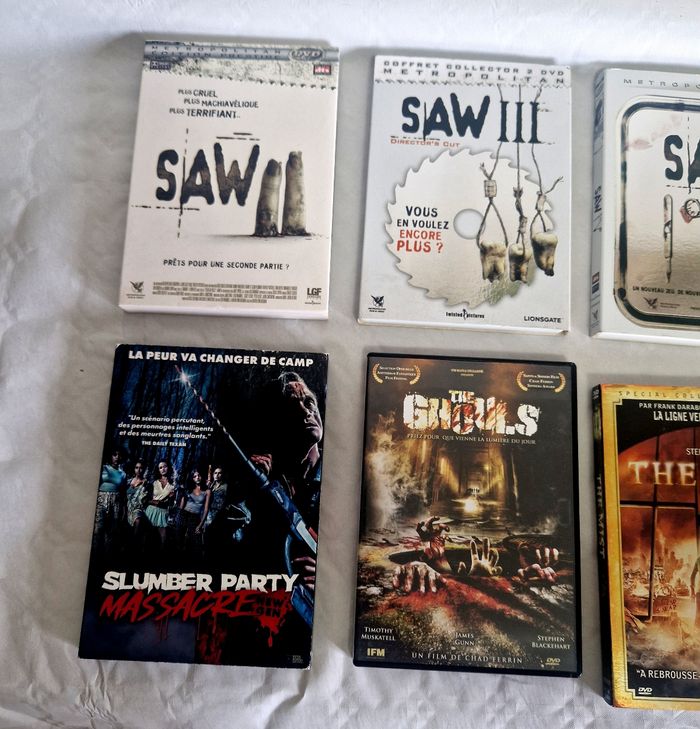 Lot de 8 dvd film horreur - photo numéro 2