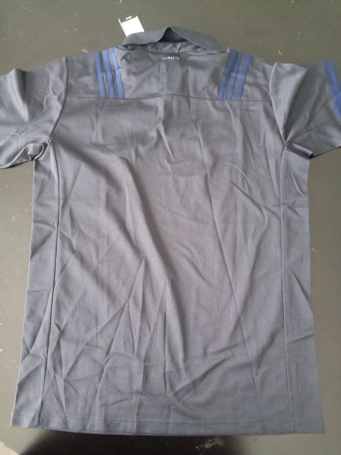 Polo Adidas bleu foncé - photo numéro 5