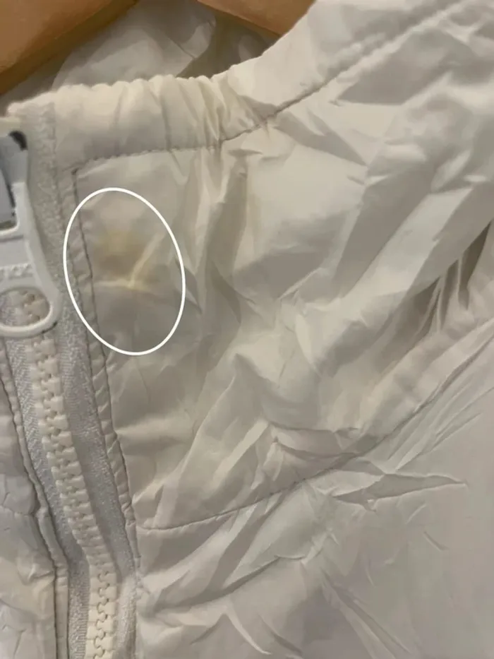 Columbia white full zip jacket coat Womens M - photo numéro 18