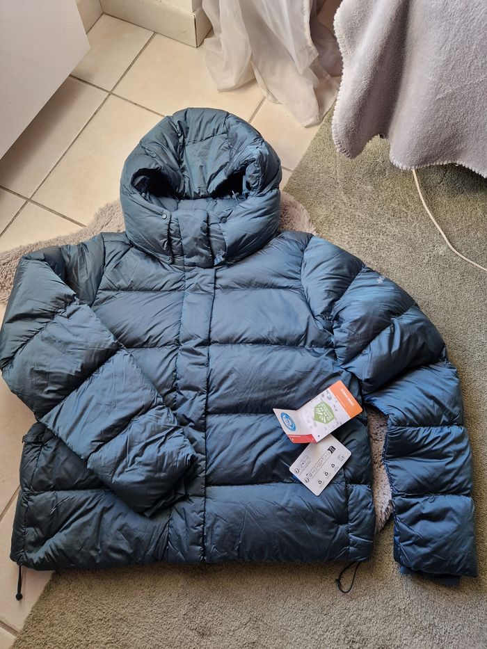 Doudoune Columbia bleu sarcelle Neuve XL - photo numéro 4