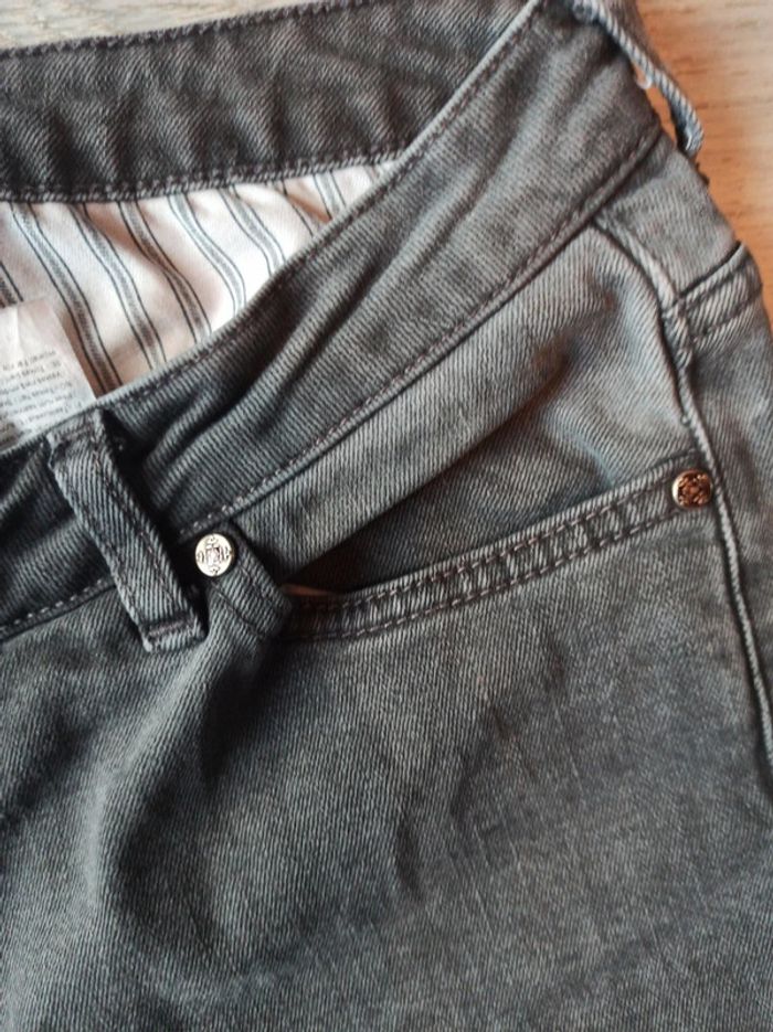 Jeans gris Oxbow taille 31 - photo numéro 4