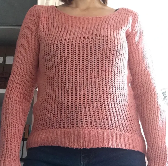 Pull demi saison rose T38 - photo numéro 2