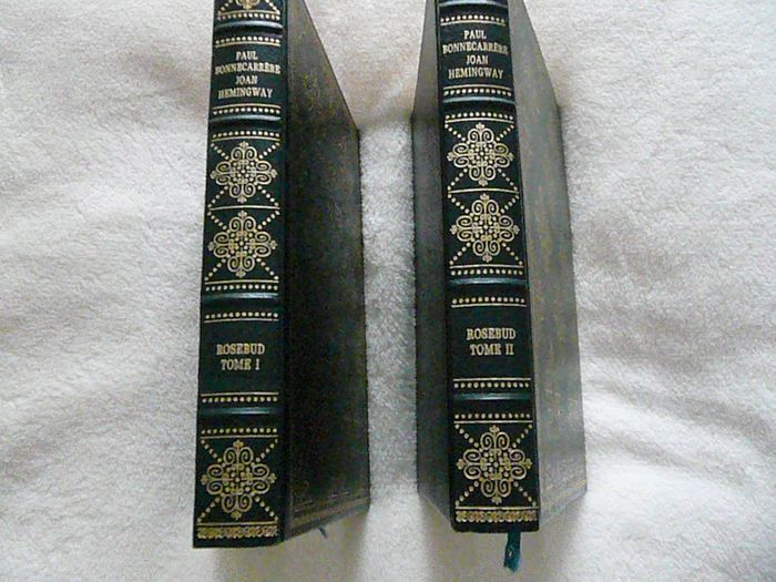 Livres de P. Bonnecarrère et J. Hemingway « Rosebud Tome 1 + 2»