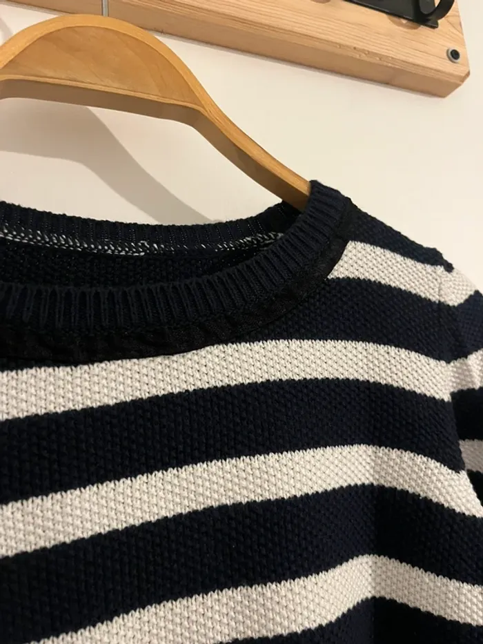 Pull marinière - Morgan - taille S - photo numéro 2