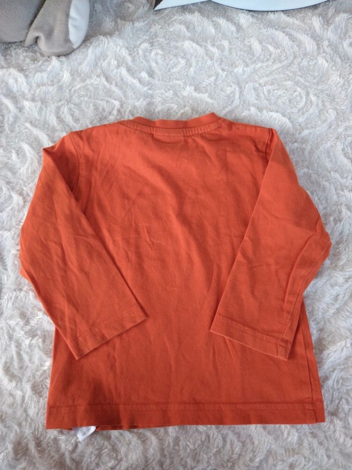 Tee shirt chemise manches longues Garçon 12/18 mois Too cool for rules Mexx 100% coton - photo numéro 8