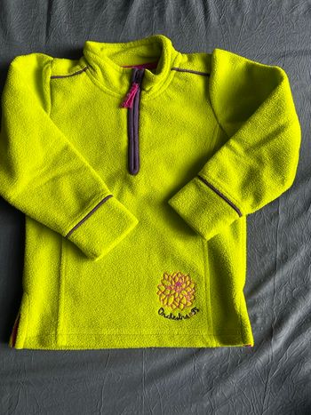 Pull polaire petite fille « Orchestra »