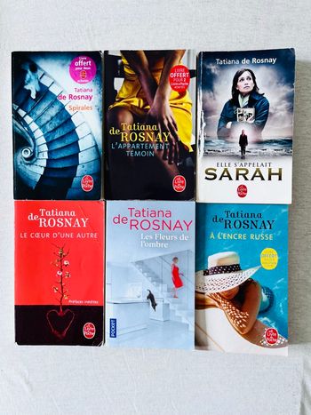 Lot Tatiana de Rosnay 