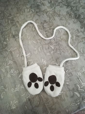 Moufles bébé garçon 3/6 mois