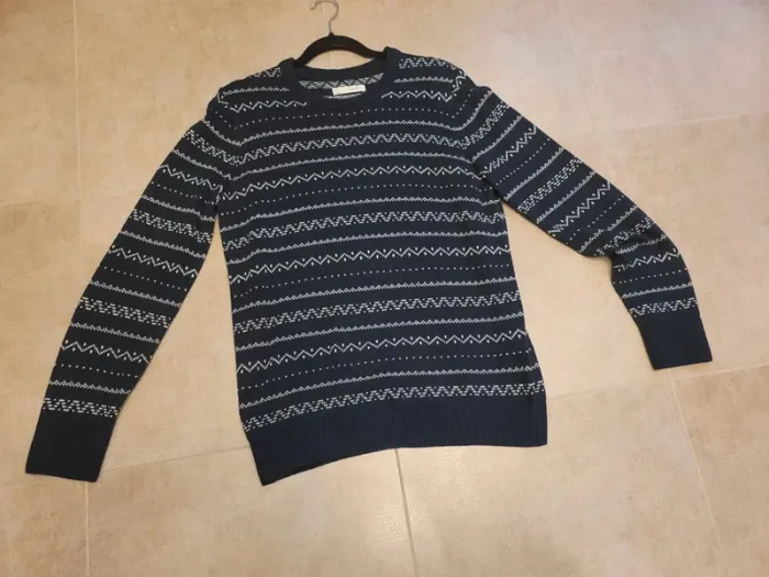 Pull celio bleu marine taille m chaud