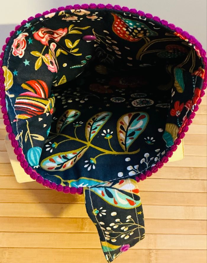 Pochette pour livre broché 28X21 aubergine - photo numéro 3