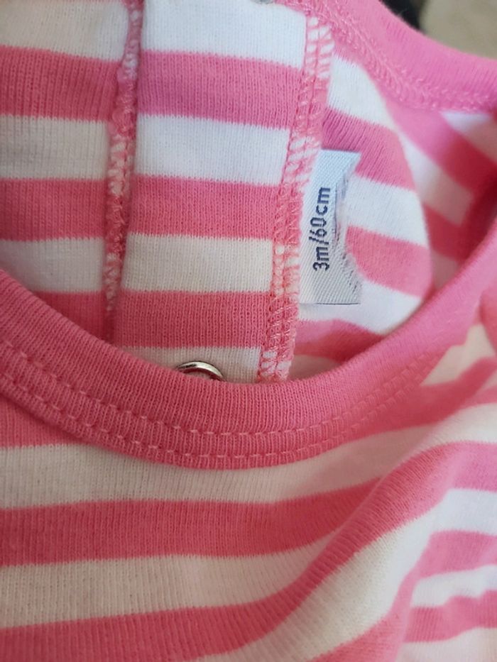 Robe manches courtes 3 mois en très bon état (78) - photo numéro 3