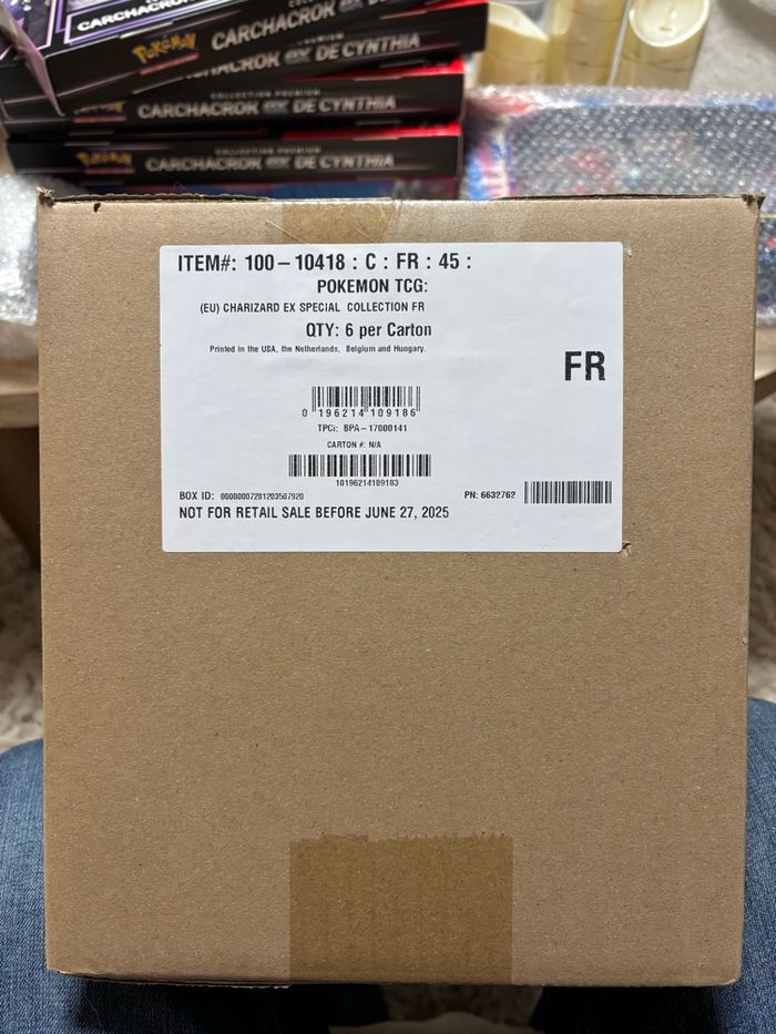 Pokémon - Case Coffret Dracaufeu EX collection spéciale NEUF