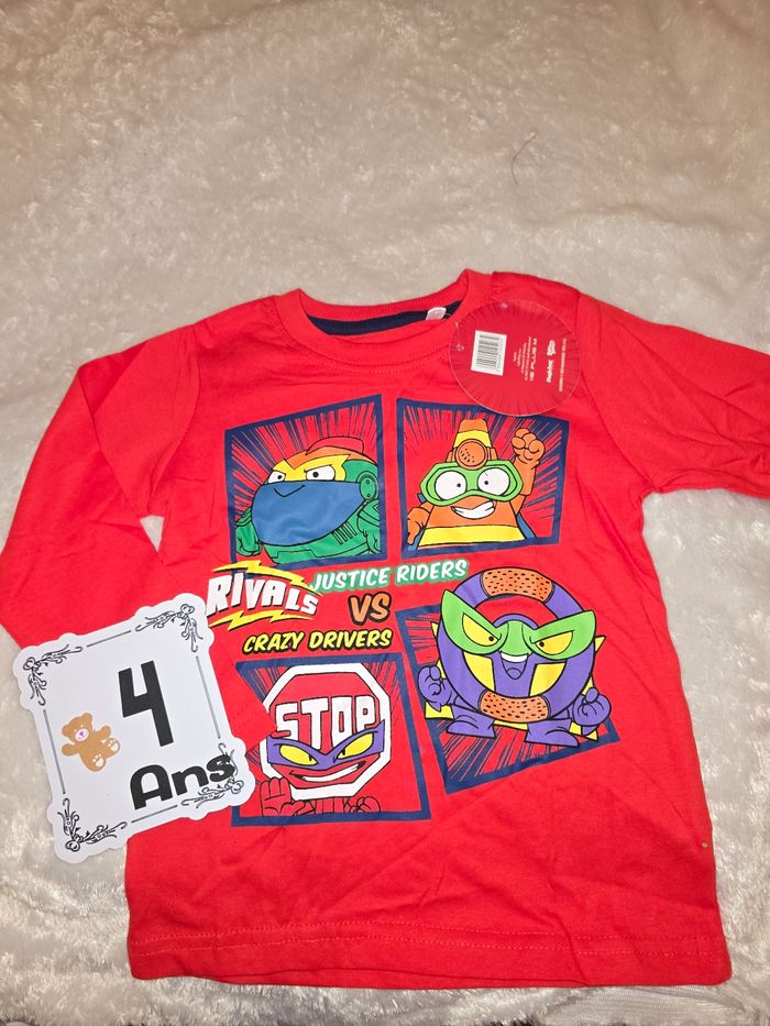 Tshirt superthings 4ans