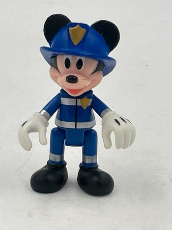 Figurine Disney Mickey en tenue de policier 7,5 cm
