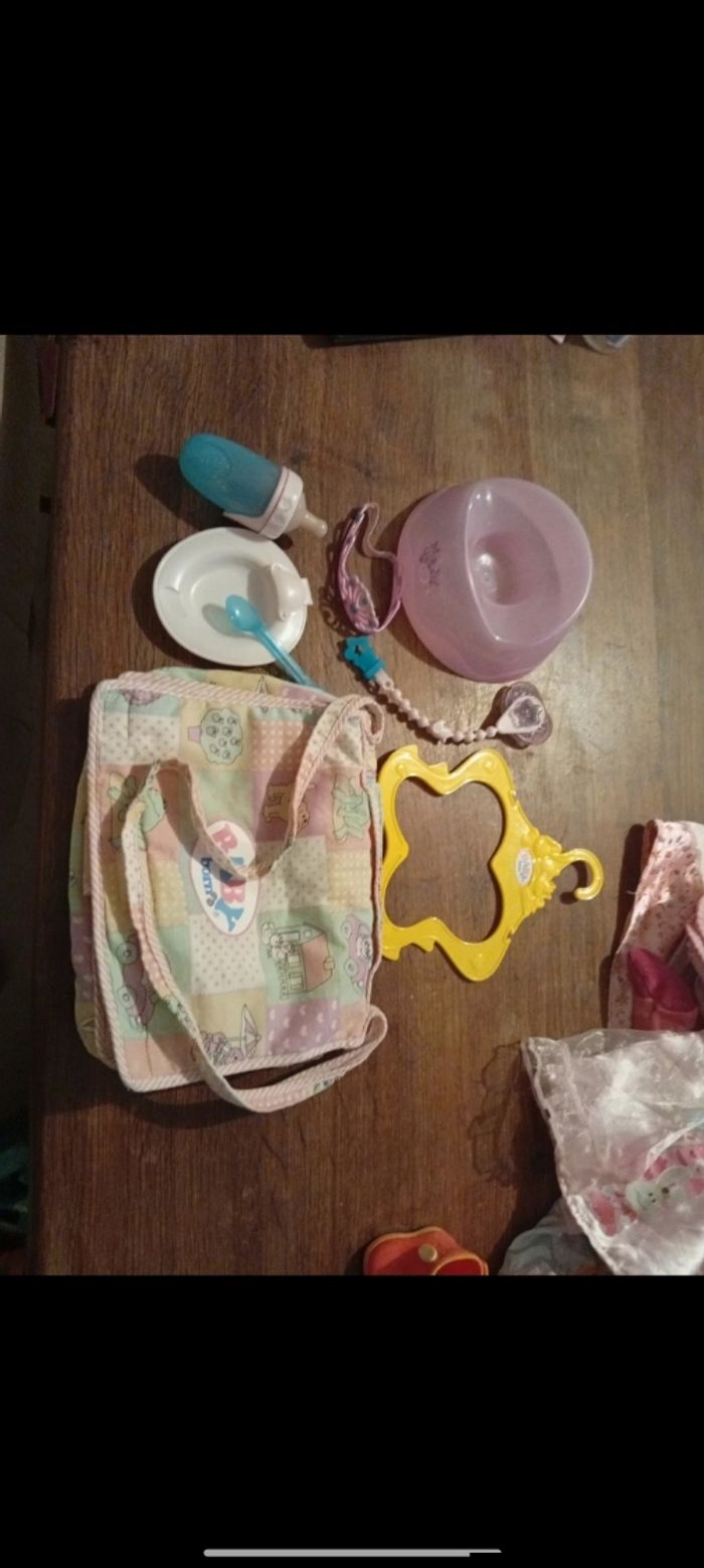 Poupée baby born et nombreux accessoires - photo numéro 4