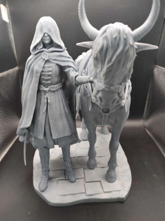 Figurine Mélina et Torrent Elden Ring