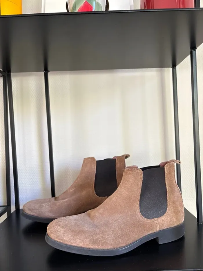 Bottines Selected Cuir - 42