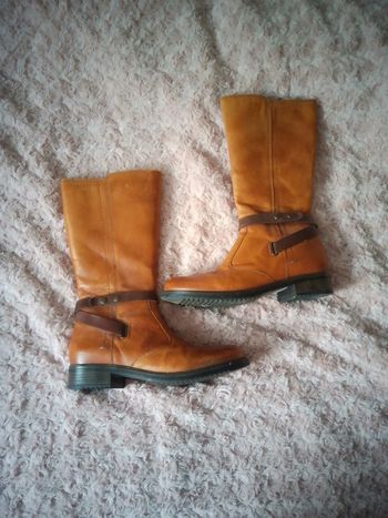 Jolies bottes marrons Eram 34