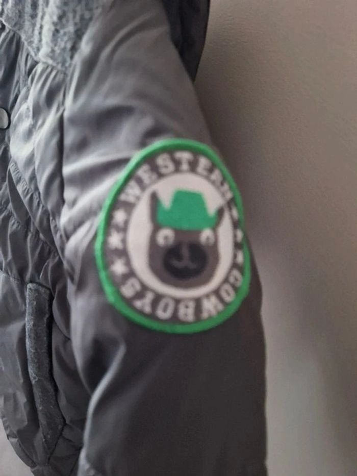 Veste zippée capuche grise Tom et Kiddy 24 mois - photo numéro 3