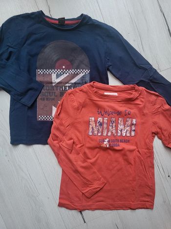 Lot de 2 tee shirts garçon 8ans tao inextenso