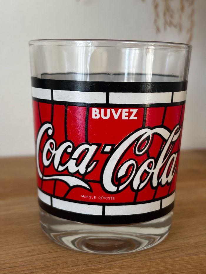 Verre vintage « Buvez Coca Cola » - photo numéro 2