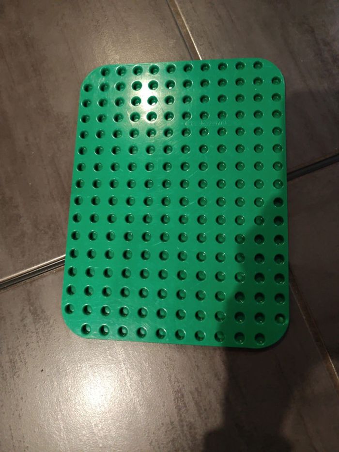 Plaque duplo verte 6851 vintage - photo numéro 2