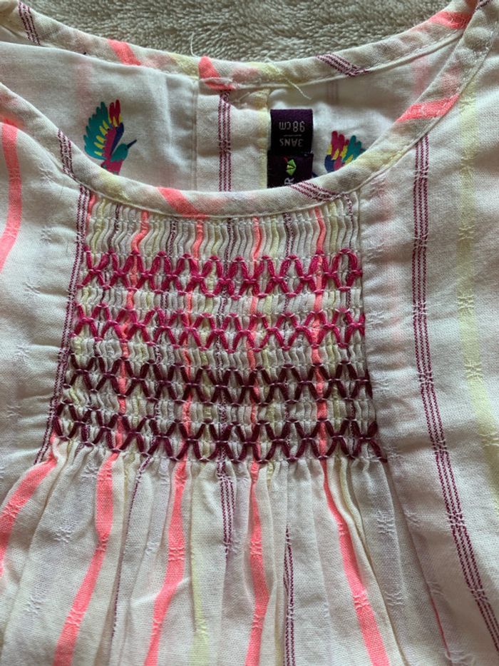 Ensemble Blouse Et Jupe Short Sergent Major Multicolore 3 Ans - photo numéro 2