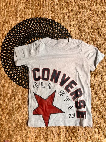 TEE shirt gris converses