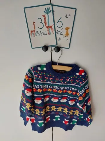 Pull de Noël Tex 2-3 ans