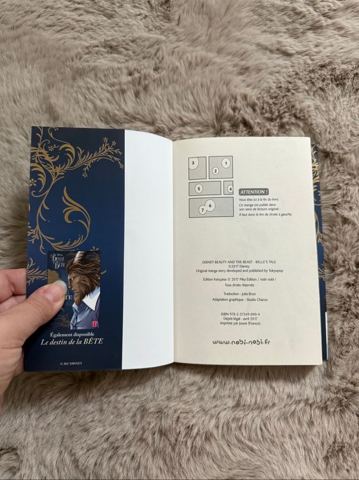 Manga le destin de Belle - La belle et la bête - photo numéro 4