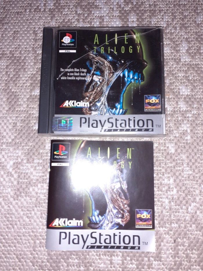 Jeu playstation 1 ps1 alien trilogy