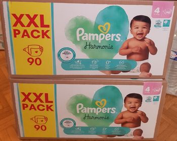 Pampers Harmonie couches scratch taille 4 T4 9-14kg - neuf