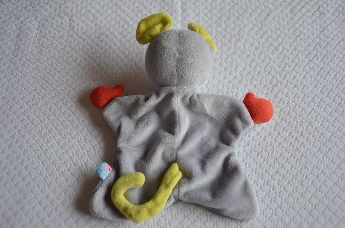 DOUDOU SOURIS GRISE ** SUCRE D'ORGE ** 1575 - photo numéro 4