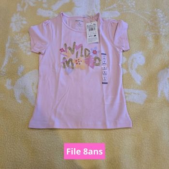 T-shirt fille 8ans