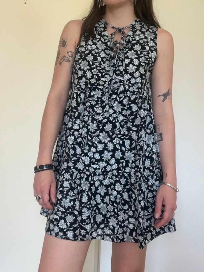 Robe à fleurs etam/ cute flower Summer dress - coquette cottage core - photo numéro 3