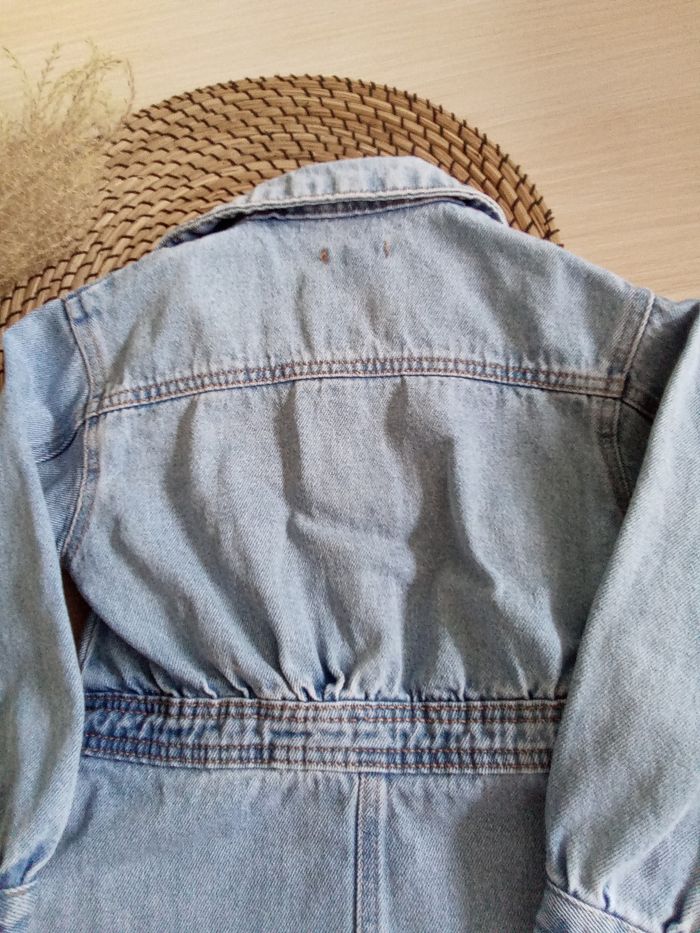 Robe en jean fermée par boutons pressions Vertbaudet taille 5 ans - photo numéro 9