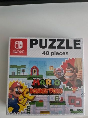 PUZZLE Mario VS Donkey Kong 40PIECES ÉDITION COLLECTOR