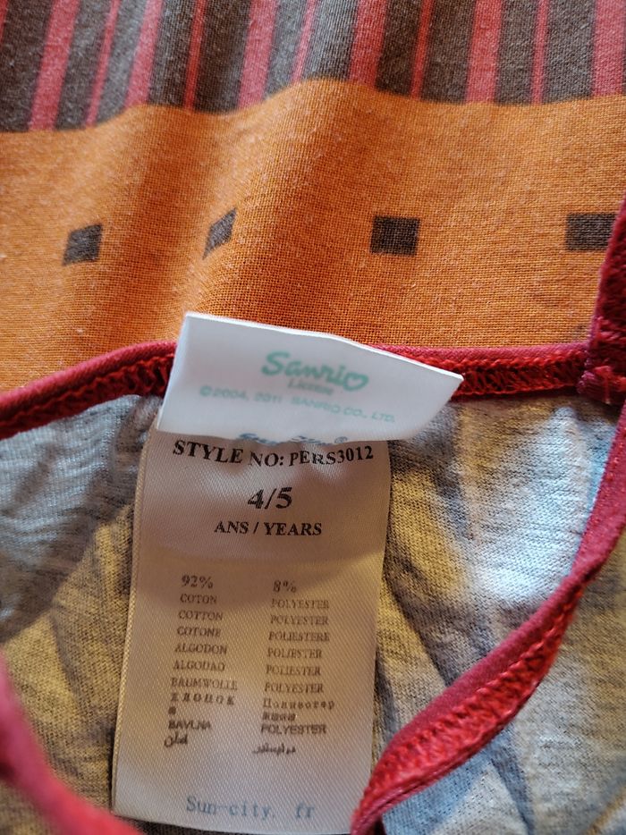 Débardeur Hello Kitty – Taille 4/5 ans - photo numéro 2