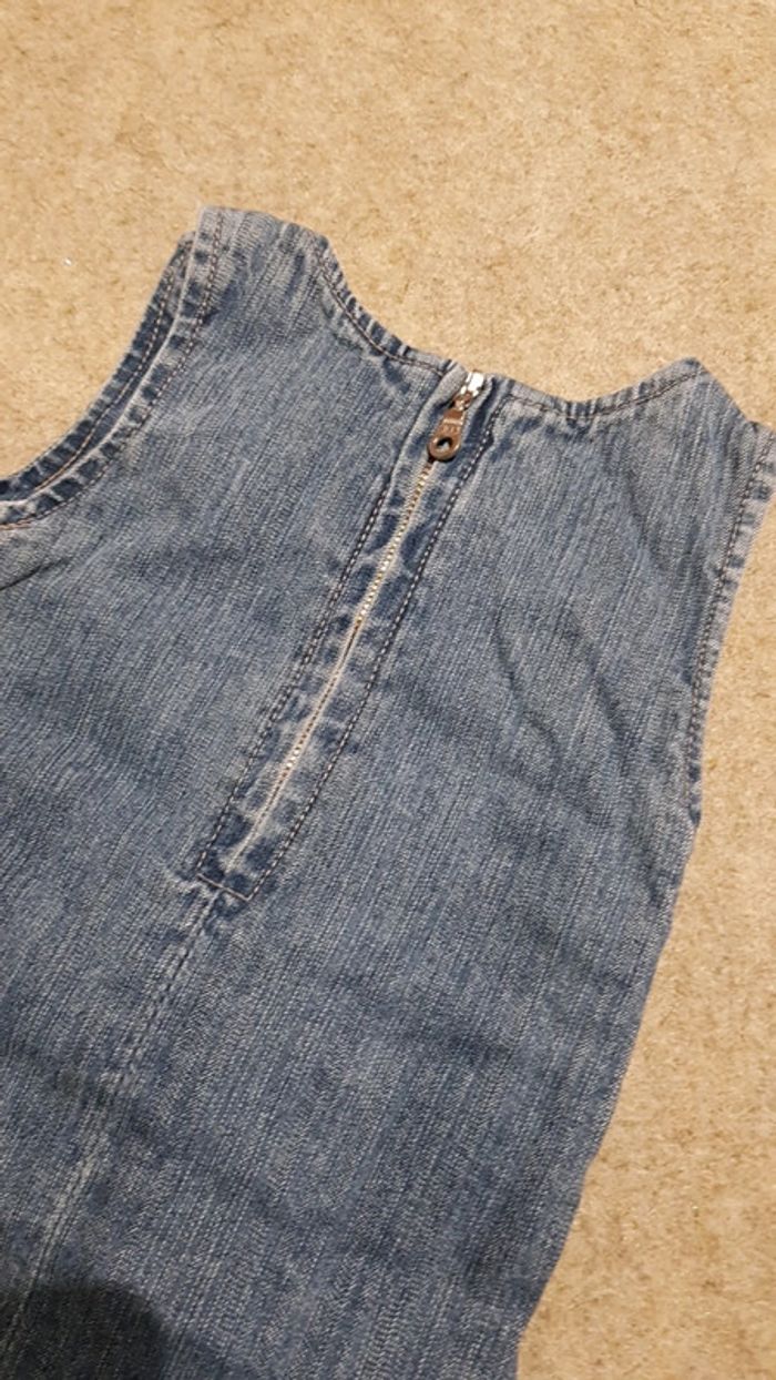 Lot de 2 robes en jean fille 9mois - photo numéro 3