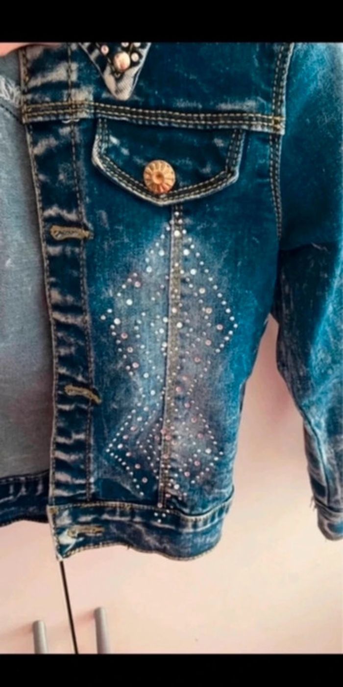 Veste en jean 3 ans - photo numéro 3