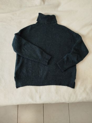 Pull col roulé 