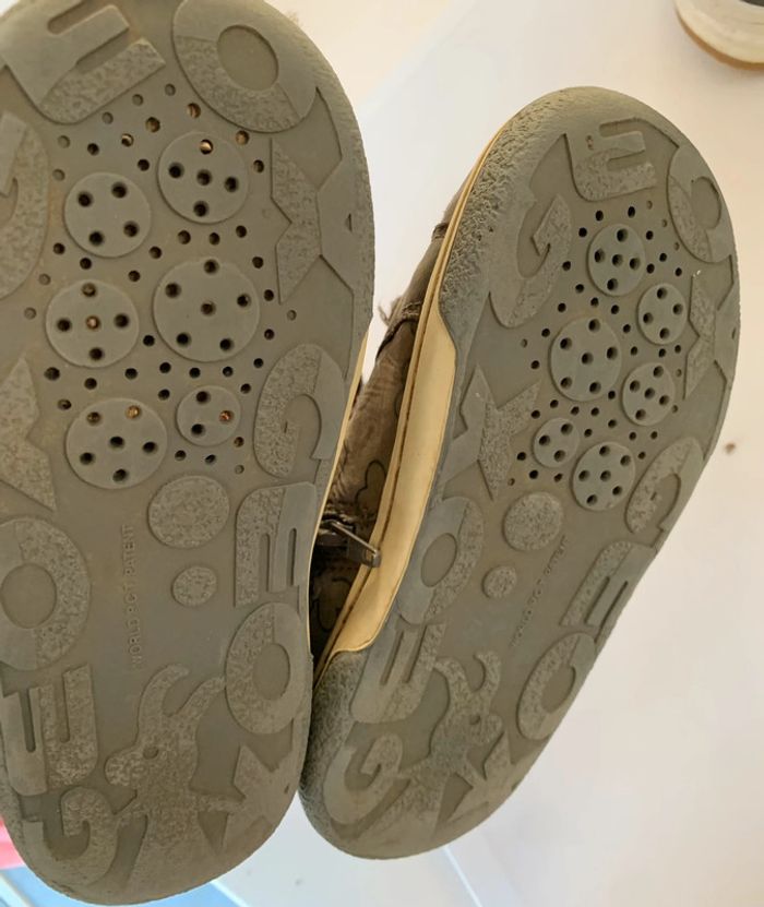 Bottines geox grise - photo numéro 4