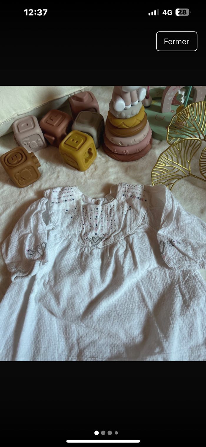 Blouse orchestra 3 mois