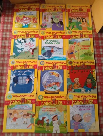 12x Mes premiers j'aime lire aux éditions Bayard sans le CD