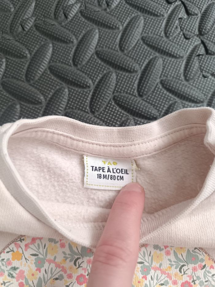 Pull rose coeur - photo numéro 2