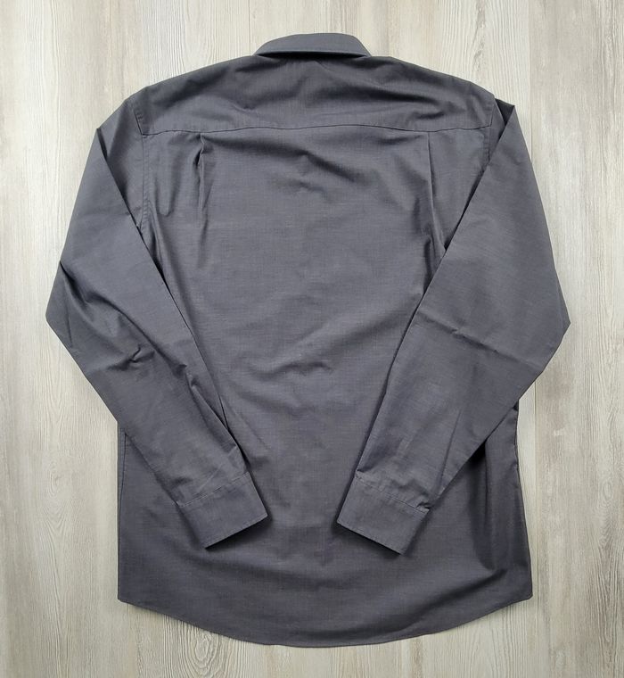 Chemise Seidensticker Modern Fit grise anthracite – facile à repasser – taille L - photo numéro 5