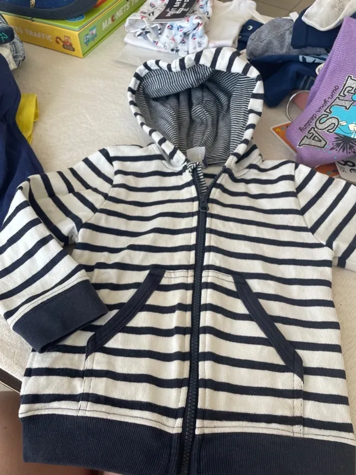 Gilet petit bateau 2 ans mixte