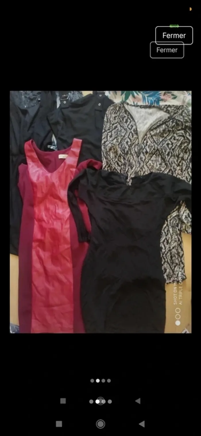 Lot robes avec et sans manches S été - photo numéro 2